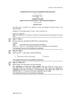AS/NZS 3115-1996 AMDT 1