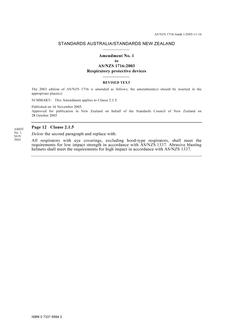 AS/NZS 1716-2003 AMDT 1