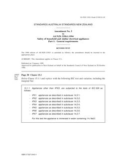 AS/NZS 3350.1-1994 AMDT 5