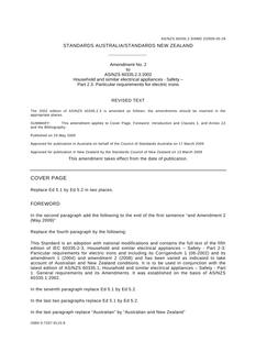 AS/NZS 60335.2.3-2002 AMDT 2