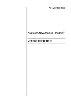 AS/NZS 4505-1998