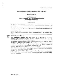 AS/NZS 1362-1998 AMDT 1