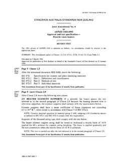 AS/NZS 3103-1993 AMDT 4