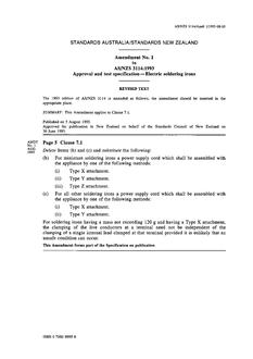 AS/NZS 3114-1993 AMDT 1