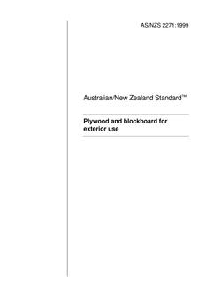 AS/NZS 2271-1999