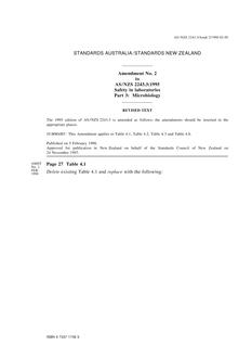 AS/NZS 2243.3-1995 AMDT 2