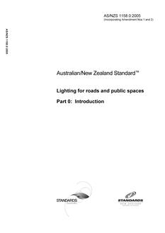 AS/NZS 1158.0-2005