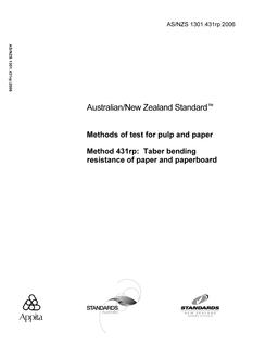 AS/NZS 1301.431RP-2006