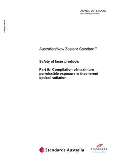 AS/NZS 2211.9-2002