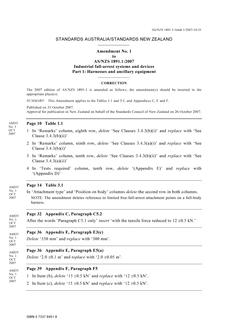 AS/NZS 1891.1-2007 AMDT 1