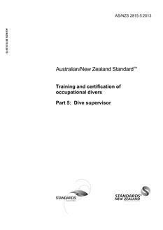 AS/NZS 2815.5-2013