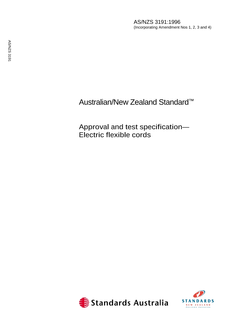AS/NZS 3191-1996