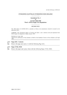 AS/NZS 3829-1998 AMDT 1