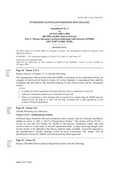 AS/NZS 4280.1-2003 AMDT 2