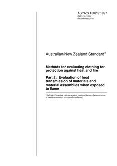 AS/NZS 4502.2-1997