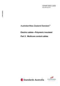 AS/NZS 5000.3-2003