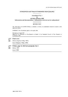 AS/NZS 4279(INT)-1995 AMDT 1