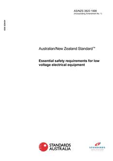 AS/NZS 3820-1998