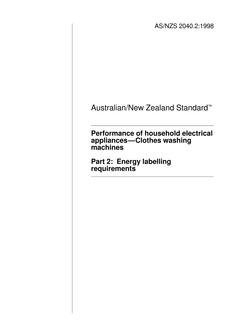 AS/NZS 2040.2-1998