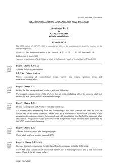 AS/NZS 4601-1999 AMDT 1