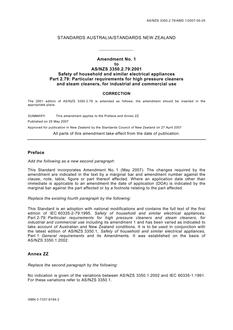 AS/NZS 3350.2.79-2001 AMDT 1