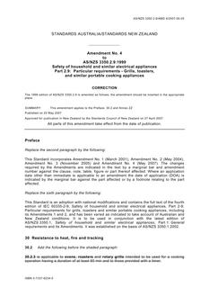 AS/NZS 3350.2.9-1999 AMDT 4