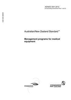 AS/NZS 3551-2012