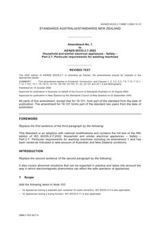 AS/NZS 60335.2.7-2002 AMDT 1