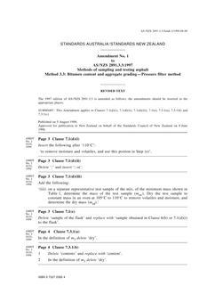 AS/NZS 2891.3.3-1997 AMDT 1