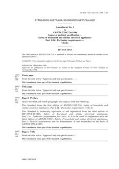 AS/NZS 3350.2.26-1996 AMDT 1