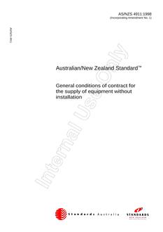 AS/NZS 4911-1998