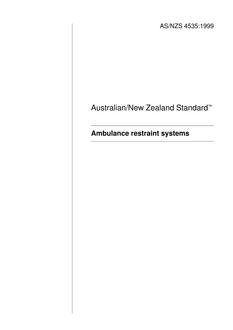 AS/NZS 4535-1999