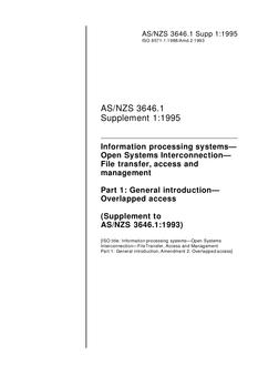 AS/NZS 3646.1 SUPP 1-1995