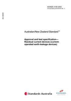 AS/NZS 3190-2002