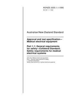 AS/NZS 3200.1.1-1995