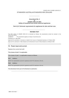 AS/NZS 3350.2.23-2001 AMDT 2