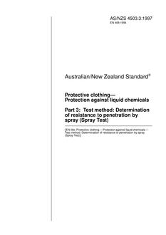 AS/NZS 4503.3-1997