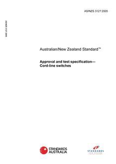 AS/NZS 3127-2005