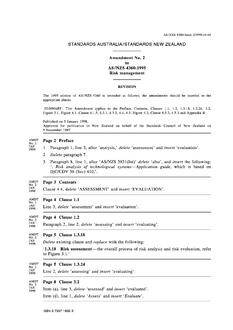 AS/NZS 4360-1995 AMDT 2