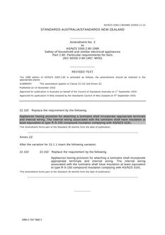 AS/NZS 3350.2.80-1998 AMDT 3
