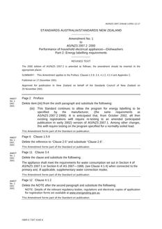 AS/NZS 2007.2-2000 AMDT 1