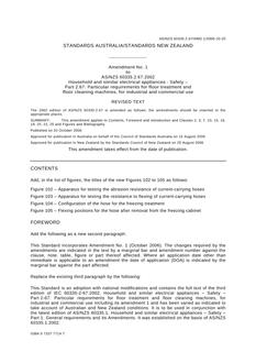 AS/NZS 60335.2.67-2002 AMDT 1