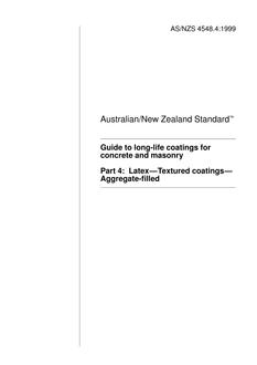 AS/NZS 4548.4-1999