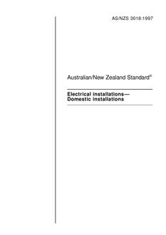 AS/NZS 3018-1997