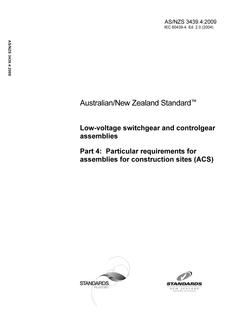 AS/NZS 3439.4-2009