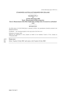 AS/NZS 4844.2(INT)-2002 AMDT 1