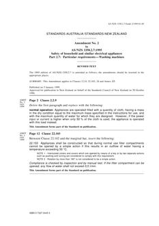 AS/NZS 3350.2.7-1995 AMDT 2