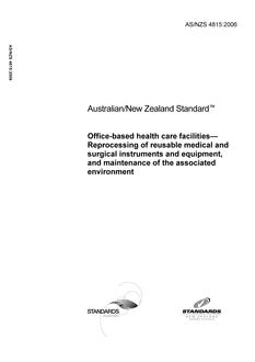 AS/NZS 4815-2006
