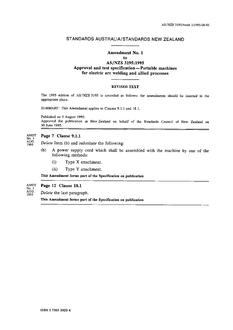 AS/NZS 3195-1995 AMDT 1