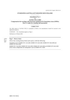 AS/NZS 4761.2-2003 AMDT 1